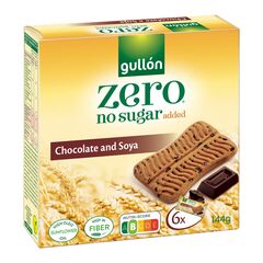 Печенье с шоколадом и соей без сахара GULLON 144г