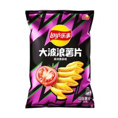 Картофельные чипсы Лейс Big Wave Pure Tomato со вкусом томата (Китай) 70 г, Lay's