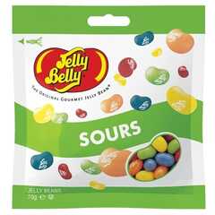 Драже жевательное "Jelly Belly" кислые фрукты 70 г пакет