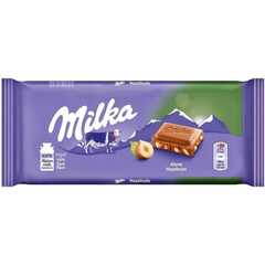 Молочный шоколад Milka Alune hazelnut 100гр
