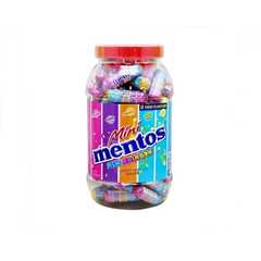 Жевательные конфеты Mentos Roll Mini Rainbow 700г, Индонезия
