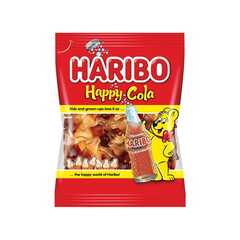 Мармелад жевательный Haribo Happy Cola бутылочки со вкусом колы 100 г, Германия
