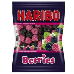 Мармелад жевательный Haribo Berries Харибо со вкусом малины и ежевики 175г, Германия