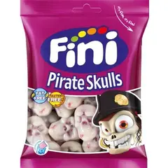 Мармелад жевательный Fini Pirate Skulls / Фини Черепа с начинкой 90г, Испания