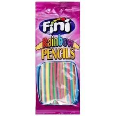 Мармелад жевательный Fini Rainbow Pencils, палочки разноцветные 90г, Испания