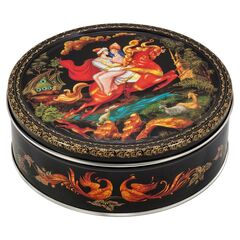 Печенье МОНТЕ КРИСТО Сказочная шкатулка (Палех) 400г