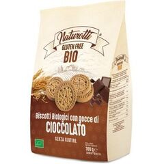 Печенье NATUROTTI BIO с Шоколадными каплями БЕЗ ГЛЮТЕНА 300г