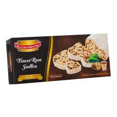Штоллен(кекс) KUCHENMEISTER Рождественский с ямайским ромом 750г (Германия)