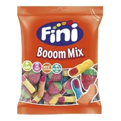 Жевательный мармелад Fini Sour Boom Mix 90г, Фини Кислый микс, Испания