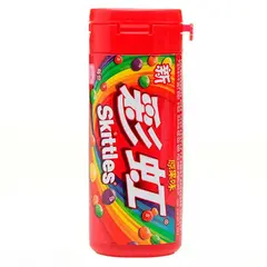Жевательные драже Skittle Original Fruits 30g / Скитлс со вкусом фруктов 30гр в красной банке
