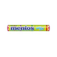 Жевательные конфеты Mentos Roll Sour Mix 37г, Индонезия