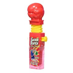 Леденец Kidsmania Sucker Punch Candy Lollipop с фруктовым вкусом 17г, Китай