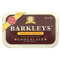 Леденцы BARKLEY'S Mints Chocolate Cinnamon Шоколад и Корица 50 г, Нидерланды