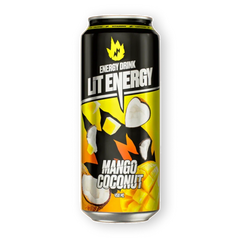 Напиток энергетический Lit Energy Mango-Coconut 450мл, Россия