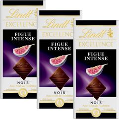 Шоколад LINDT EXCELLENCE Темный с Инжиром 100г 3штуки