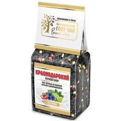Краснодарский чай Ручной сбор 100гр черный крупнолистовой Брызги Шампанского