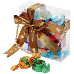 Конфеты LUX CANDY "Хюррем" темный шоколад с начинкой сливочный крем 340г.