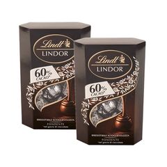 Конфеты LINDT LINDOR 60% 200г*2шт.