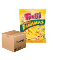 Мармелад TROLLI CANDY BANANAS Бананы БЕЗ ГЛЮТЕНА 100г*12штук