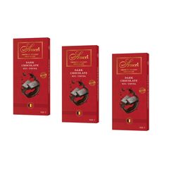 Шоколад AMERI экстра горький шоколад 85% 100г*3штуки