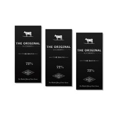 Шоколад BUCHERON THE ORIGINAL горький 90г*3штуки