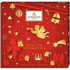 Марципан Niederegger Рождественский календарь "Гламур" 168г