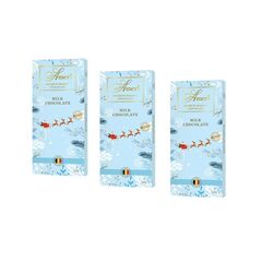 Шоколад AMERI молочный "Новогодний" 100г*3штуки