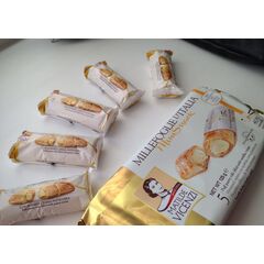 Трубочки VICENZI BISCOTTI MiniSnack с начинкой из заварного крема 125г