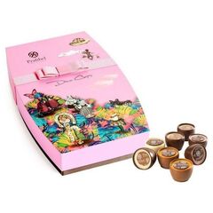 Набор конфет PRALIBEL "Deco Cups Giftbox" из белого,темного,молочного шоколада 220г(Бельгия)