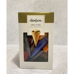 Мини-рожки SORBON хрустящие ассорти РАДУГА 200г