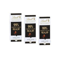 Шоколад LINDT EXCELLENCE Горький 99% 50г*3штуки