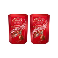 Конфеты LINDT LINDOR Молочный 200г*2штуки