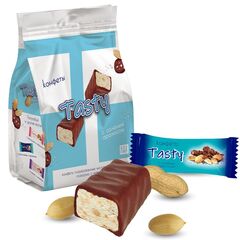 Конфеты TASTY с соленым арахисом в молочном шоколаде 150г