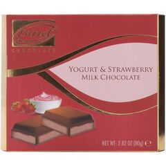 Шоколад BIND Молочный со вкусом йогурта и клубники 80г