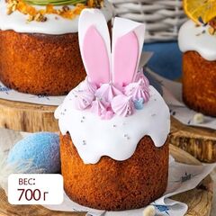 Кулич Заячьи ушки  700г, Iris Delicia, Вес товара: 700г