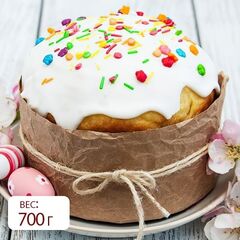 Кулич разноцветный  700г, Iris Delicia, Вес товара: 700г