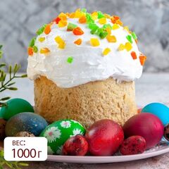 Кулич с цукатами 1000г, Iris Delicia, Вес товара: 1000г