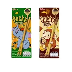 Печенье Pocky Сладкие Палочки 2шт по 25гр Набор Банан и Манго