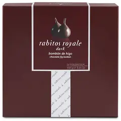Конфеты инжир Rabitos Royale в темном шоколаде с трюфельной начинкой, 142 г, Испания