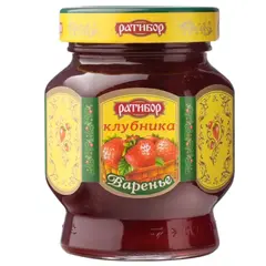 Варенье Ратибор клубника, 360 г