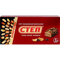 Торт вафельный СТЕП Mix глазированный, 220 г - 3 упаковки