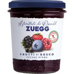 Конфитюр ZUEGG Ягоды лесные, экстра, 320 г - 3 шт.