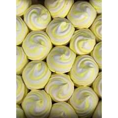 Зефир "Зефиркино счастье" с ЛИМОННО-СЛИВОЧНЫМ вкусом /КФ "Кронштадтская"/500г