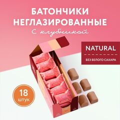 Батончик Светлый с клубникой набор из 18 шт