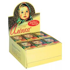 Шоколад " АЛЕНКА" молочный 15гр*42шт