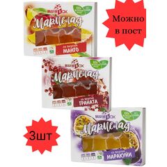 Мармелад желейный формовой без сахара Marmbox (на фруктозе) 3 шт