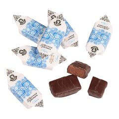 Гжель трюфель ручной работы с цукатами крыжовника в тёмном шоколаде Пурпур Санкт Петербург 1000 гр