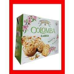 Кекс (кулич) colomba classica with orange peels с цукатами и миндалем 900г, Италия