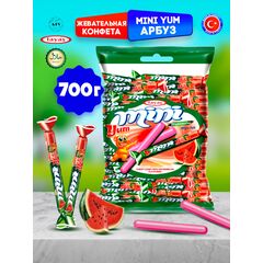 Жевательные палочки конфетки арбуз MINIYUM 700г.