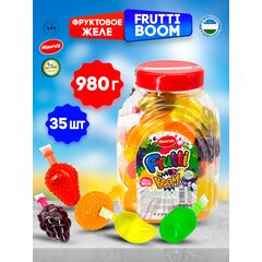 FRUTTI BOOM Фруктовое желе NAVROZ, капсулы 35 штук по 28 г, 5 вкусов